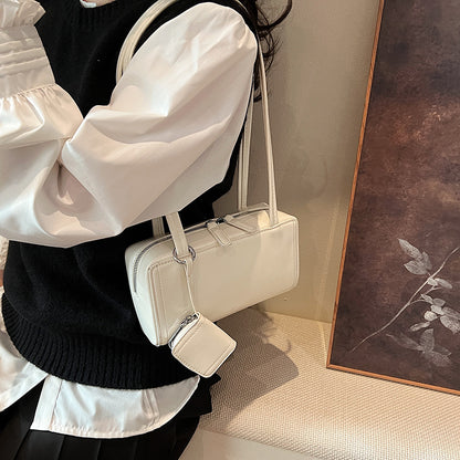Elegante strukturierte Handtasche Brehn