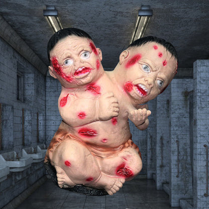 Scared Zombie Baby Deko Brehn
