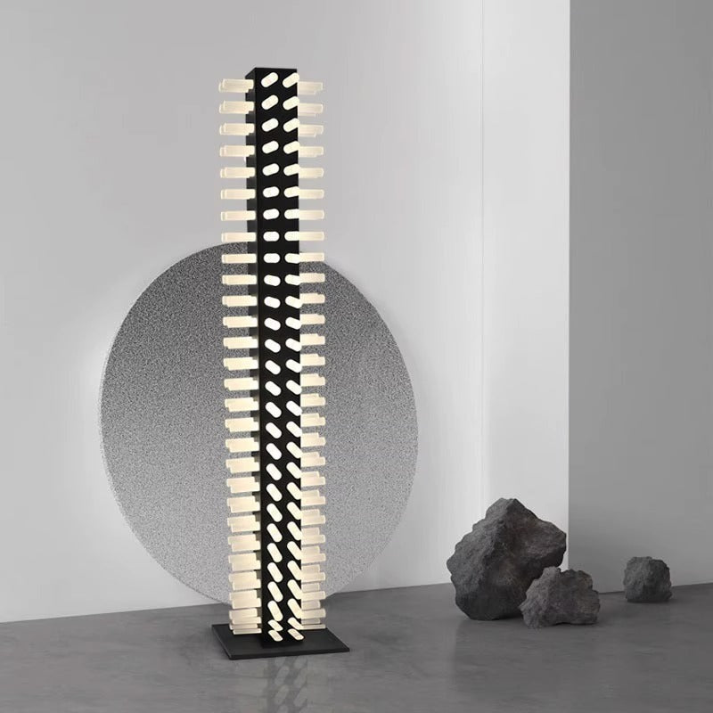 Skulpturale LED Stehlampe