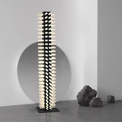 Skulpturale LED Stehlampe