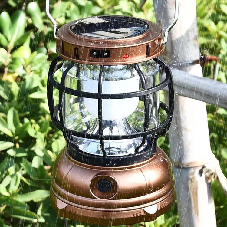 Vintage-inspirierte Outdoor-Camping-Laterne Brehn