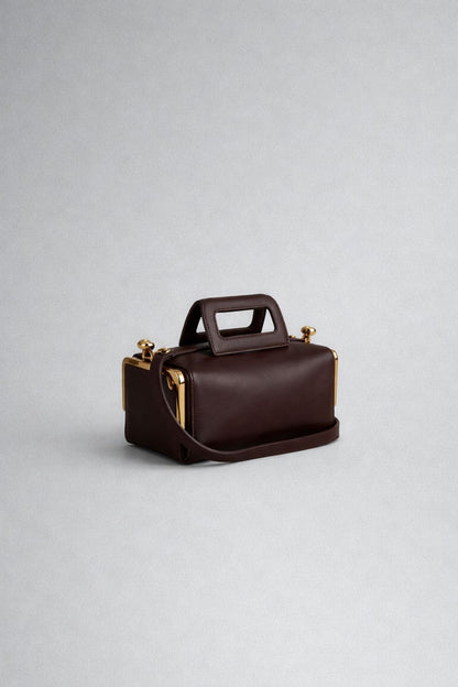 Elegante Krokodil Muster Handtasche