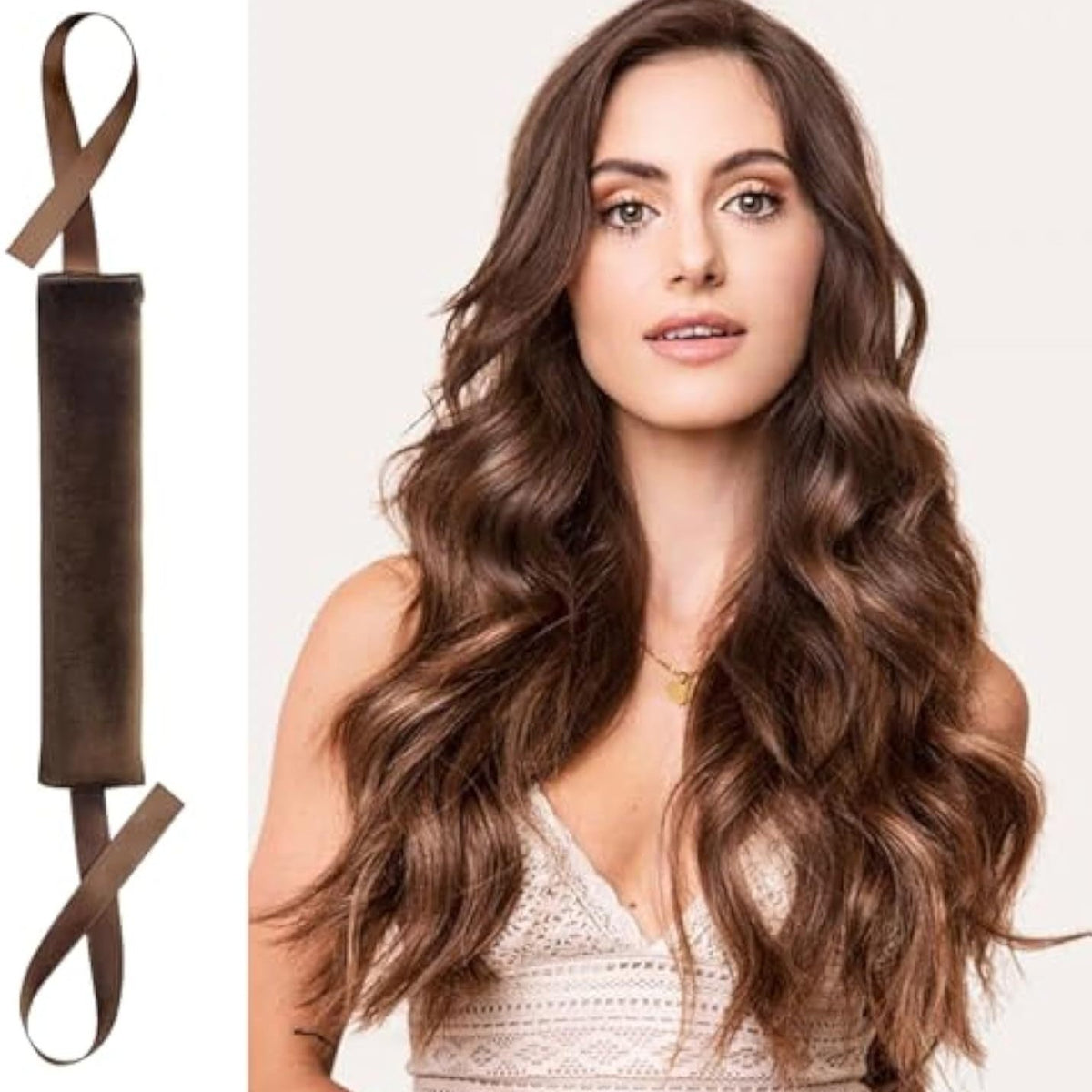 Haarstyling hitzefreies Lockenwerkzeug