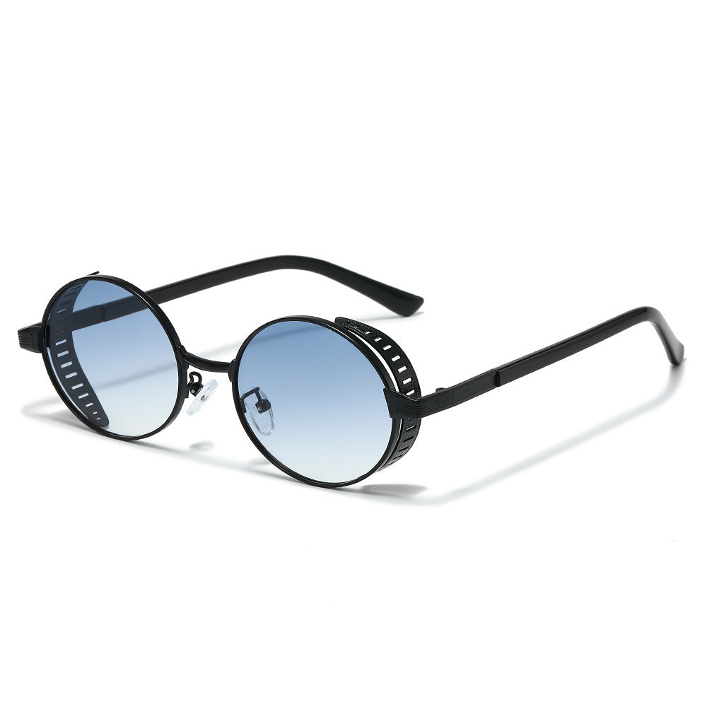 Ultra-moderne runde Rahmen Sonnenbrille Brehn