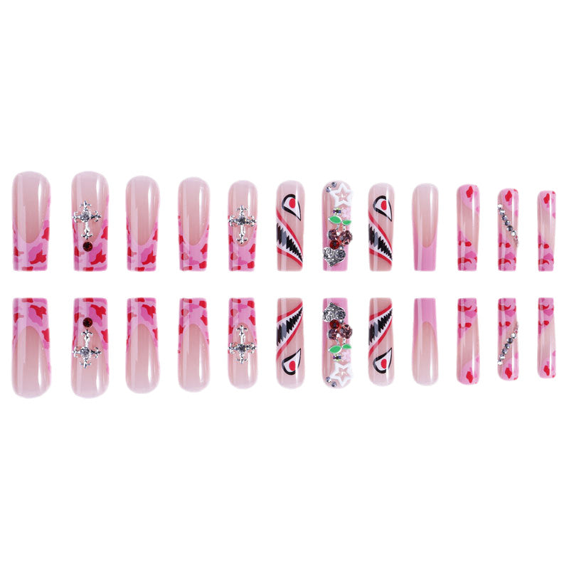 Dekoratives Acryl-Nagelset