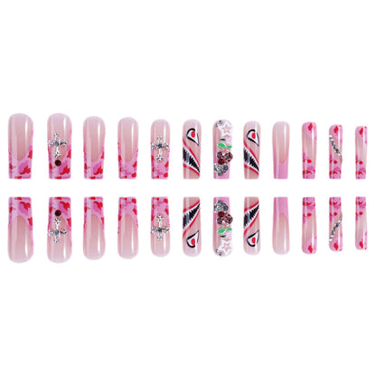 Dekoratives Acryl-Nagelset