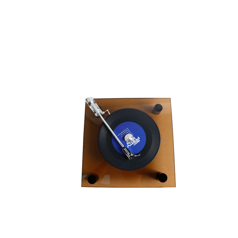 Retro-inspirierter Plattenspieler aus Vinyl