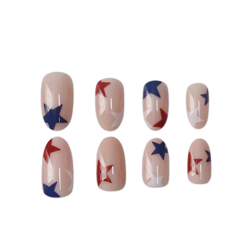 Kreative Press-On Nagelkunst Brehn