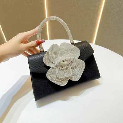 Glamouröse Floral-Beschmückte Abendhandtasche