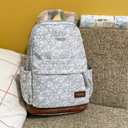 Stylische Stern-gedruckte Freizeit-Rucksack Brehn