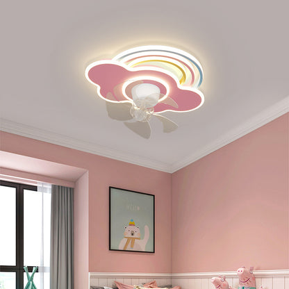 Regenbogenwolke Deckenventilator Licht