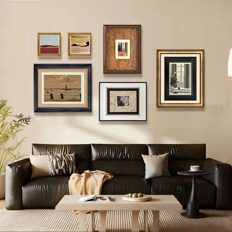Elegante Galerie Wandkunst Set
