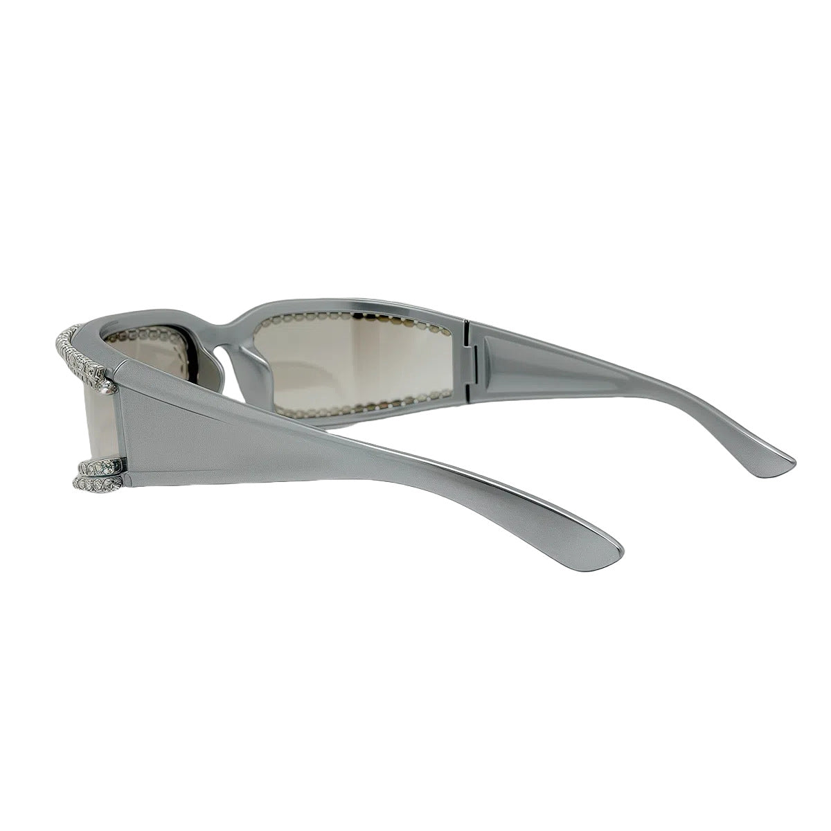 Damen modische und glamouröse Oversized-Sonnenbrille Brehn