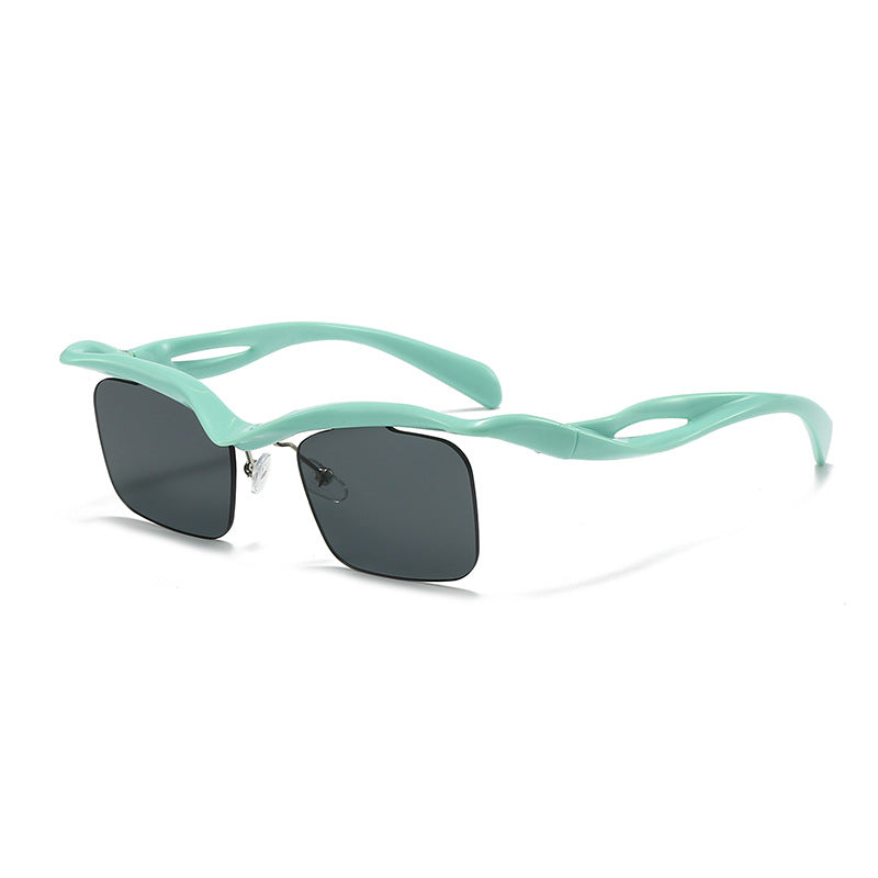 Damen modische Sonnenbrille mit innovativem Rahmen Brehn