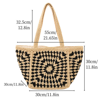 Umhängetasche mit Einzigartigem Granny-Square-Design Brehn