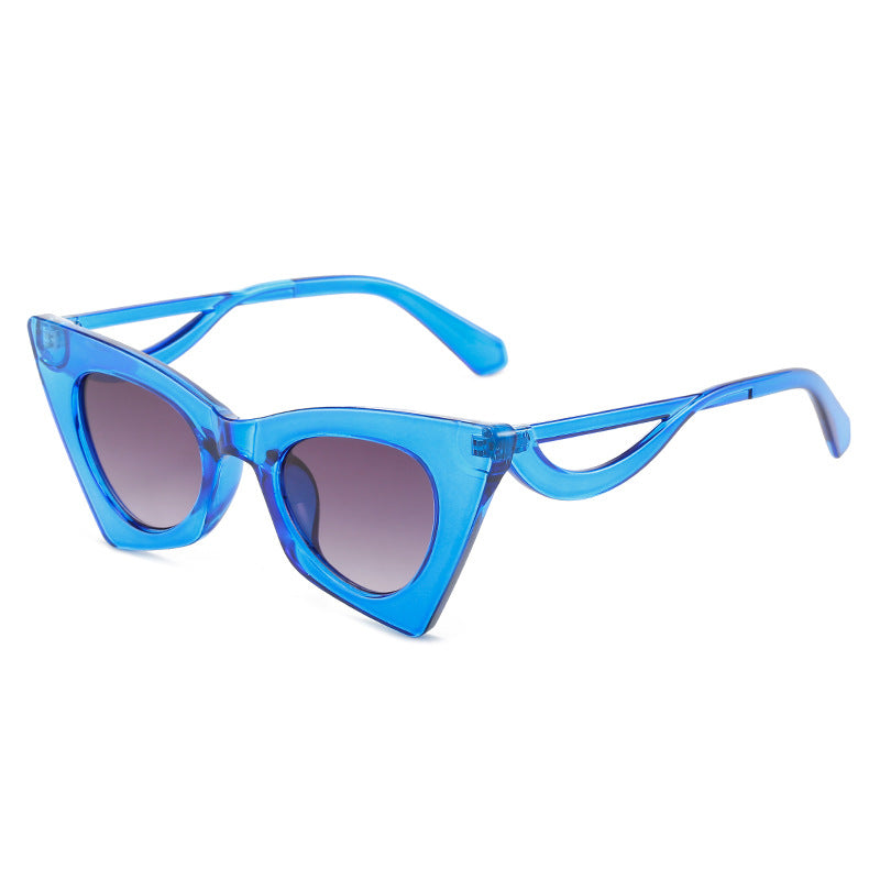 Damen Cat-Eye Sonnenbrille mit eleganten Design-Elementen Brehn