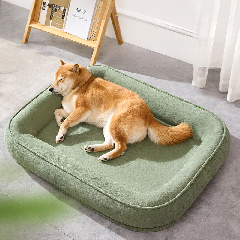 Orthopädisches Plüsch-Hundebett
