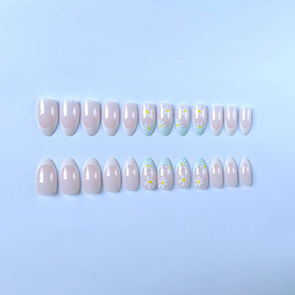 Künstlerisches Florales Acryl-Nagelkunst-Set