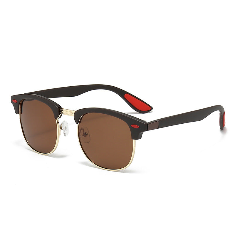 Damen stilvolle Retro-Sonnenbrille mit markantem Rahmen Brehn