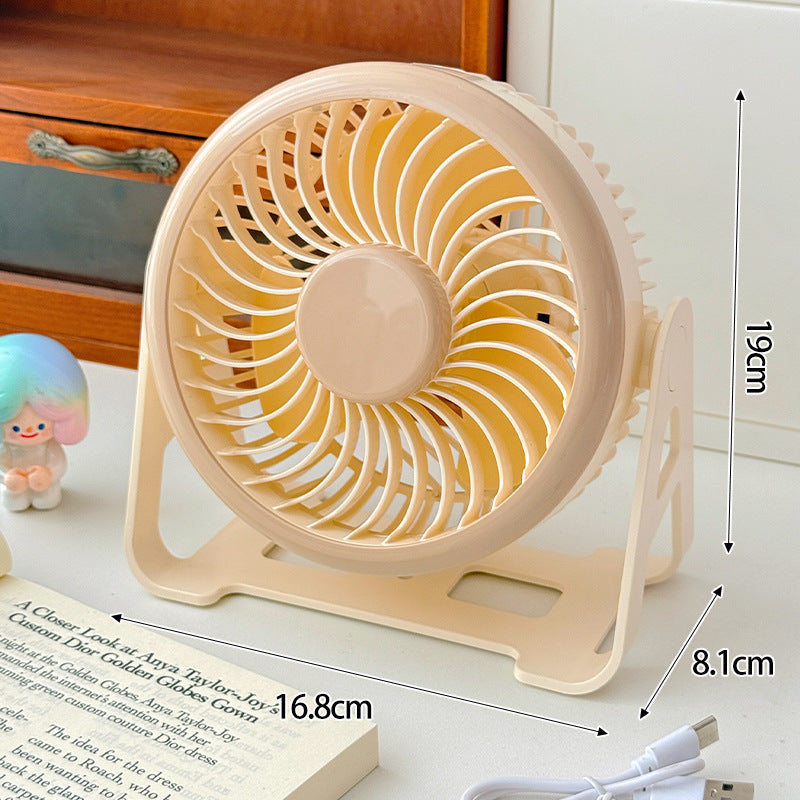 Unisex Tragbarer Mini Ventilator mit klappbarem Standfuß Brehn