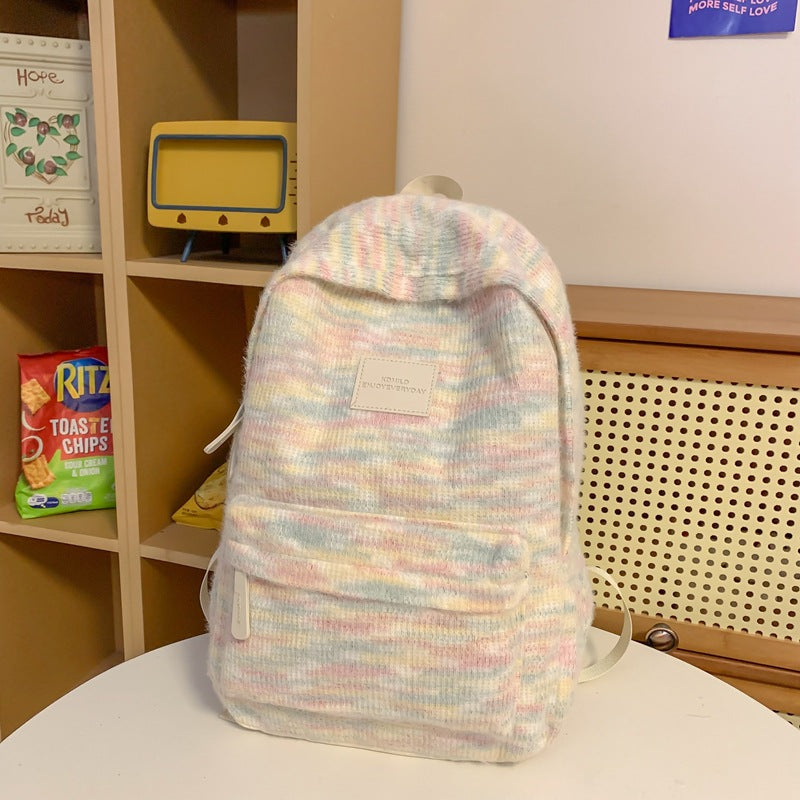 Kuscheliger Fleece-Rucksack