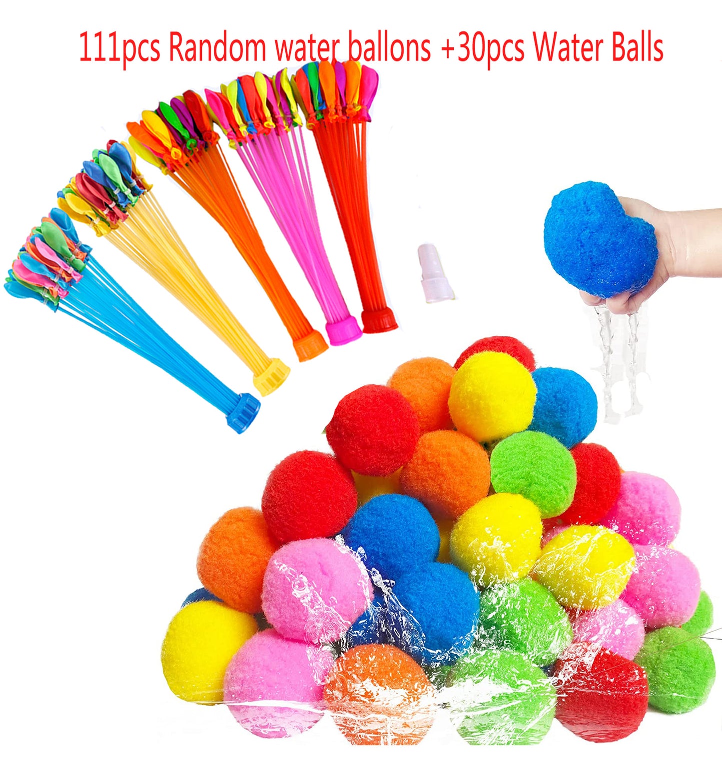 Unisex Wasserballons und weiche Wasserbälle Set Brehn