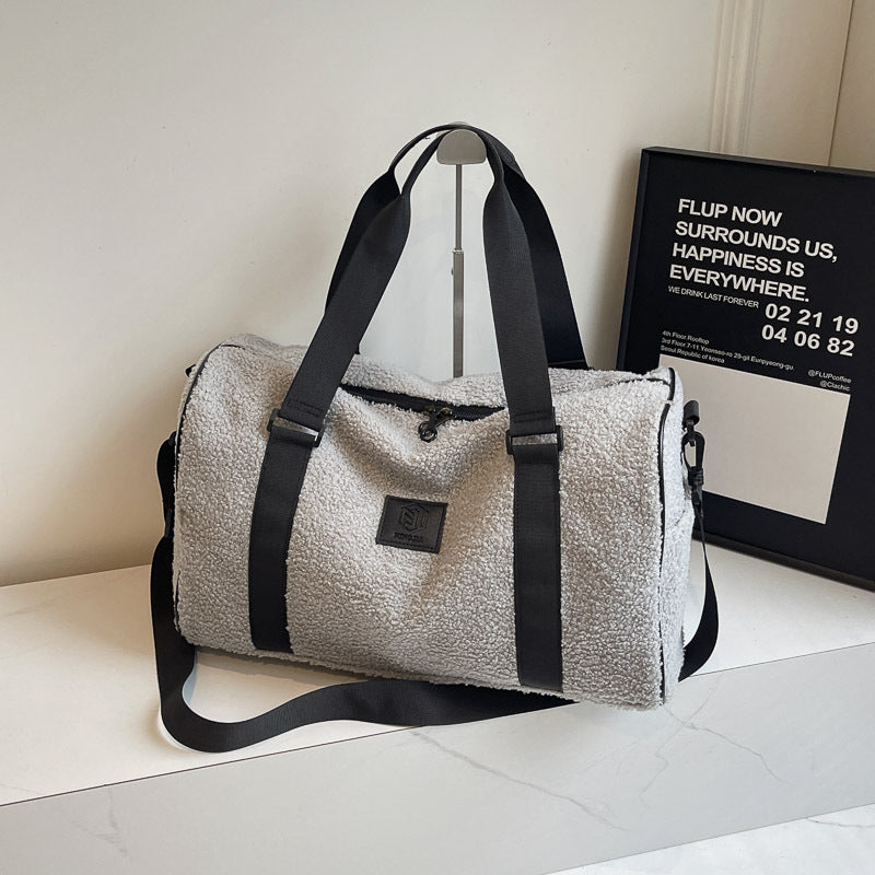 Gemütliche fleecegefütterte Reisetasche Brehn