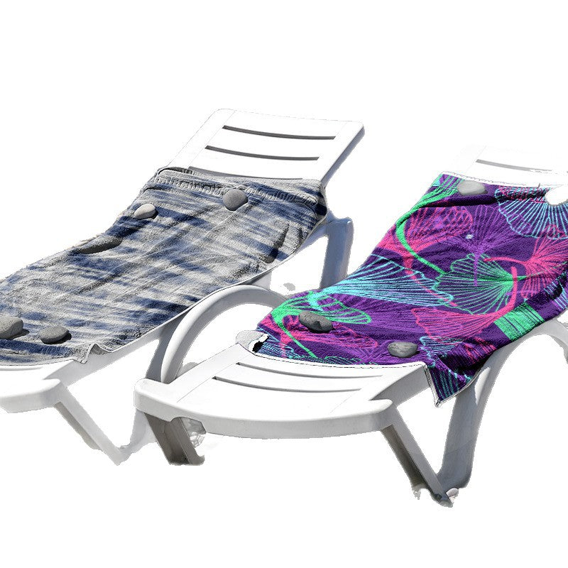 Strandtuch aus hautfreundlicher Mikrofaser mit kreativem Mustermix Brehn