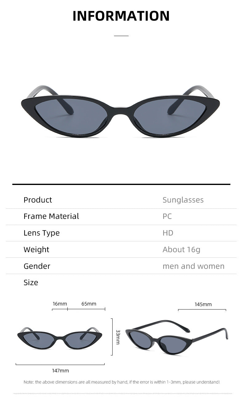 Damen stilvolle Cat-Eye Sonnenbrille Brehn