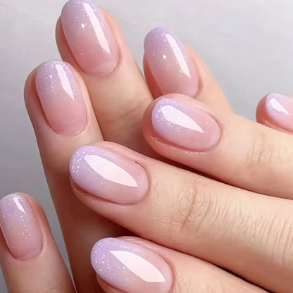 Glänzende Verlaufs-Gel-Nagelverstärkungen Brehn