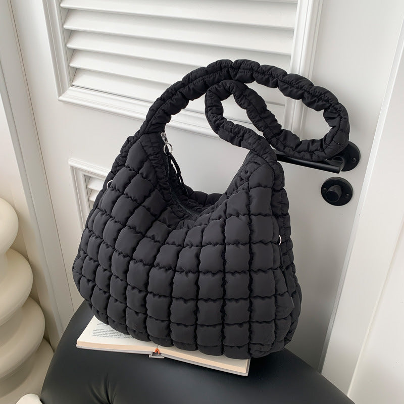 Gepolsterte Lässige Hobo-Tasche