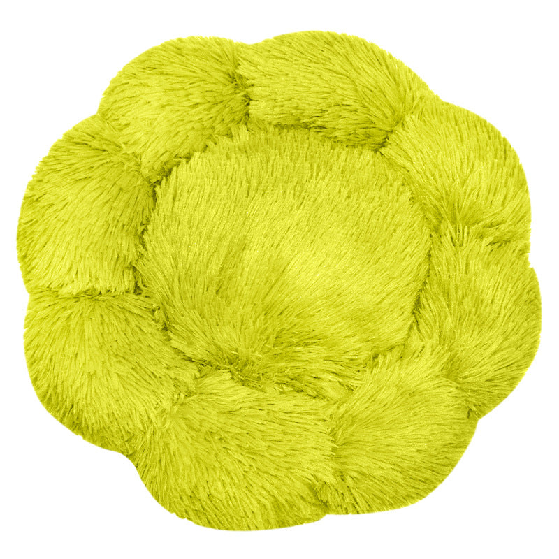 Blumenförmiges Plüsch-Hundebett