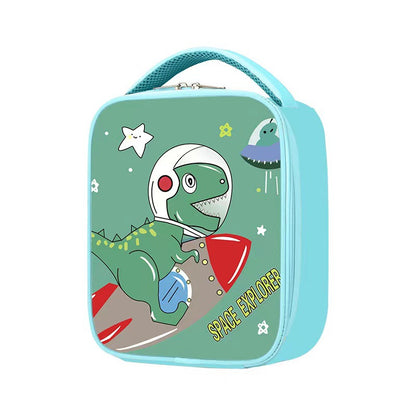 Spaß Dinosaurier-Themen Isolierte Lunch Tasche