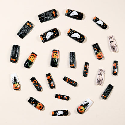 Festliche Halloween-Themen Nagelkunst Brehn