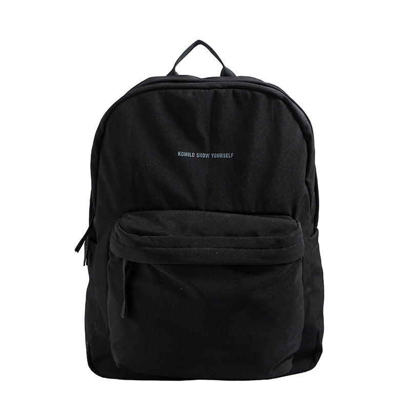 Lässiger Minimalistischer Schulrucksack Brehn
