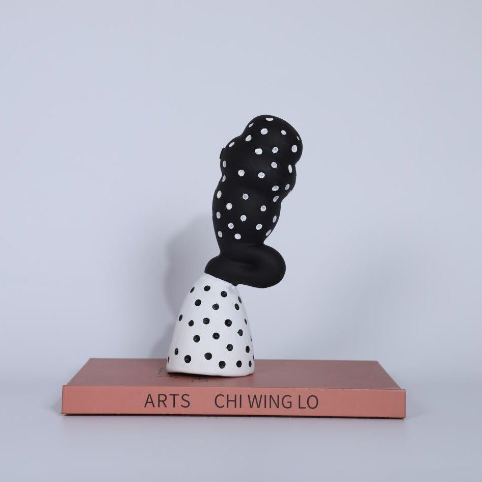 Moderne dekorative Punkt Skulptur