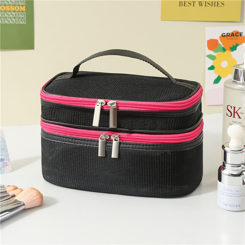 Dual Compartment Makeup Organizer Case Brehn