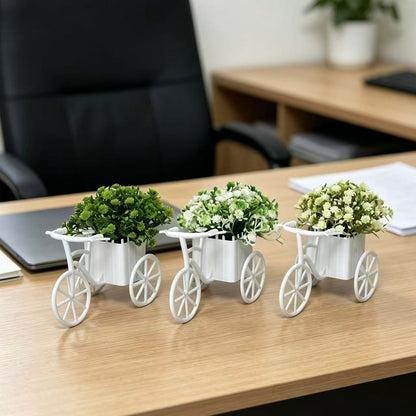 Dekorative Fahrrad-förmige Pflanztöpfe für die Inneneinrichtung