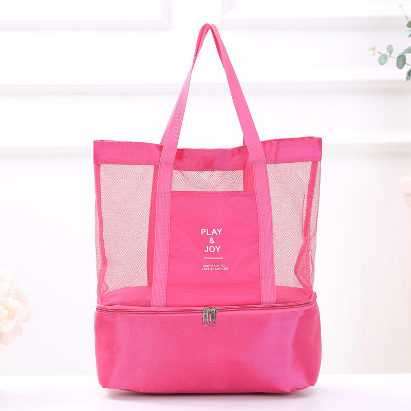 Vielseitige Multi-Taschen Mesh Strandtasche Brehn