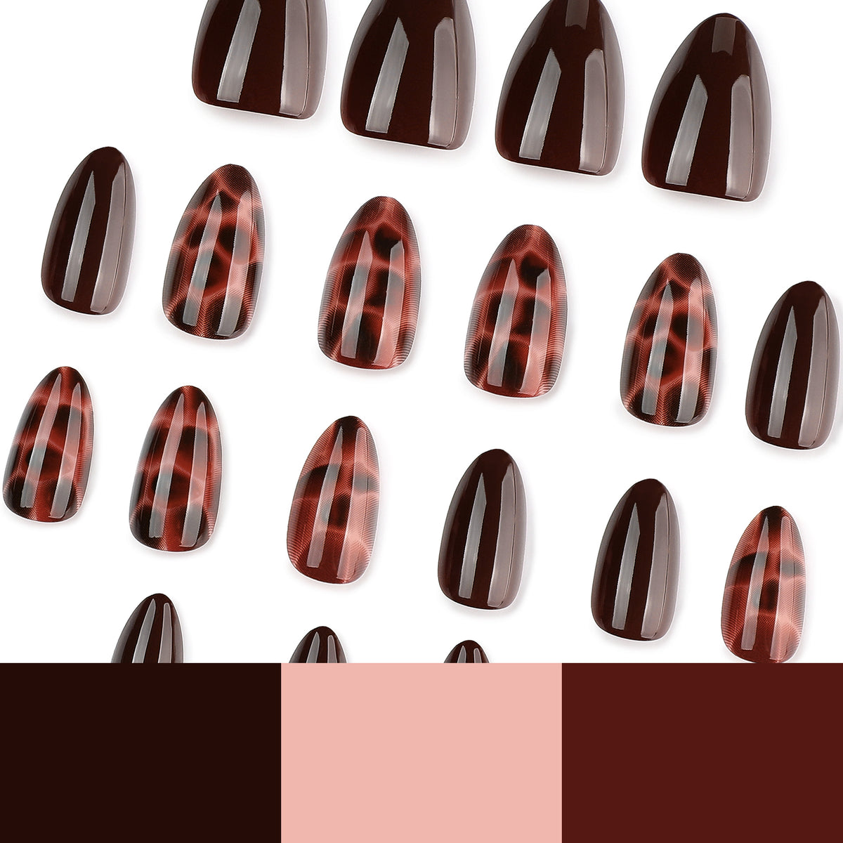 Kunstvolle Nagelkunst mit modernem Design Brehn