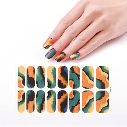 Glitter Ombre Nagelfolien