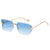 Luxuriöse geometrische Sonnenbrille Brehn