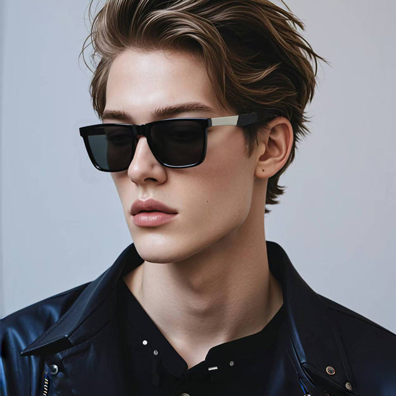 Herren Sport-Ready Quadratische Sonnenbrille Brehn
