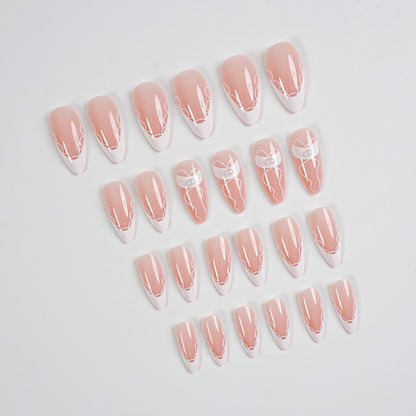 Premium dekoratives Press-On Nagelkunst Set