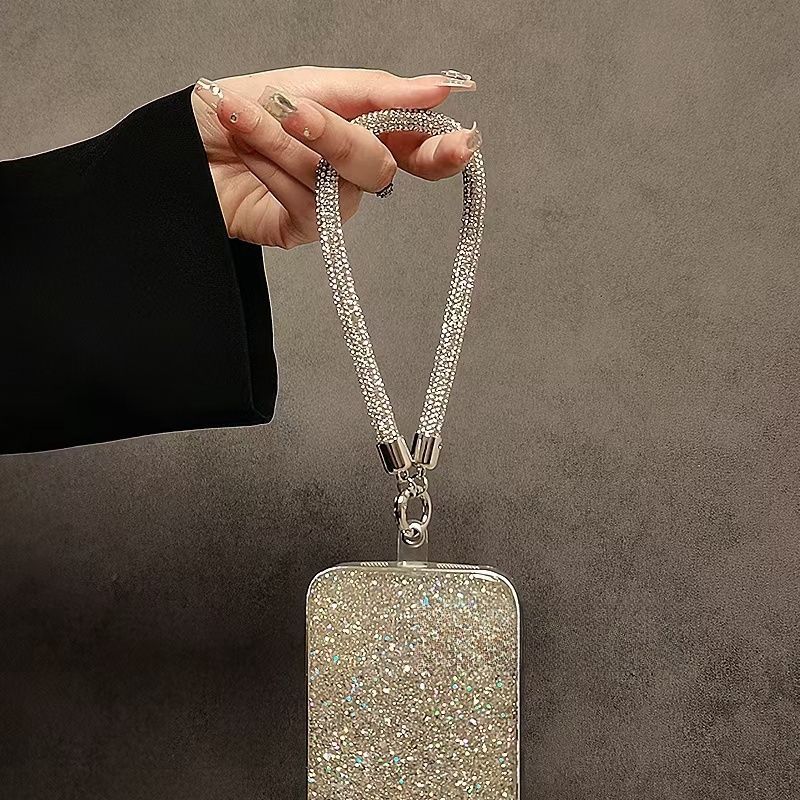 Rhinestone-accentierte Handtaschenriemen Brehn