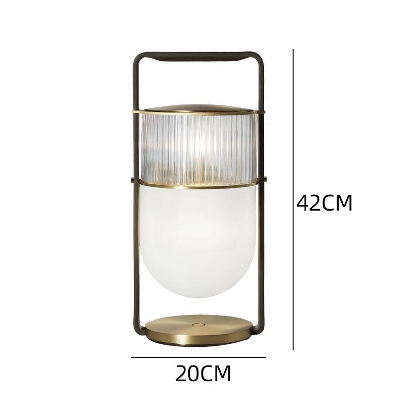 Elegante dekorative Tischlampe