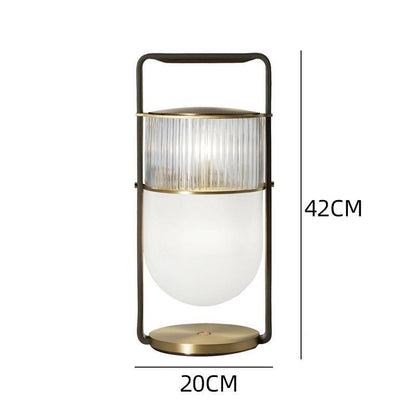 Elegante dekorative Tischlampe
