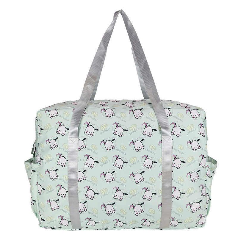 Verspielt gemustertes Overnight Tote Bag Brehn