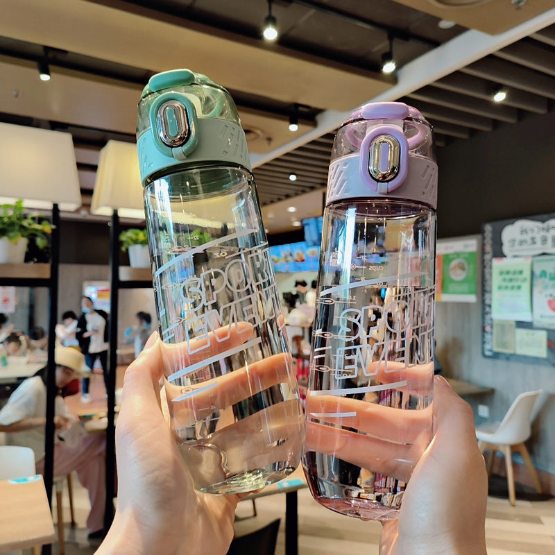 Damen Sportliche Wasserflasche Brehn