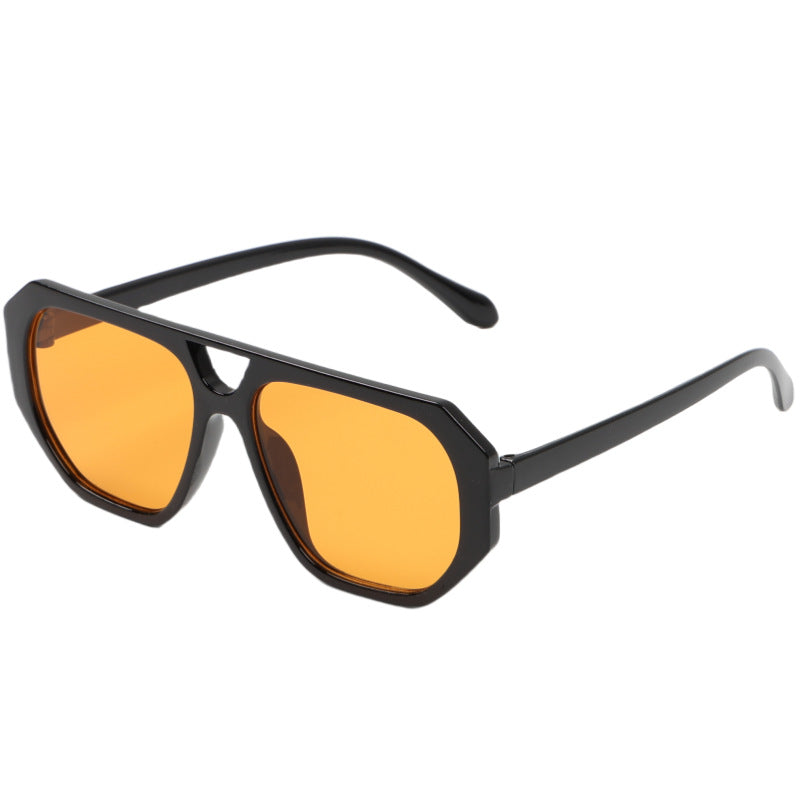 Damen auffällige oversized Sonnenbrille mit einzigartigem Rahmen Brehn
